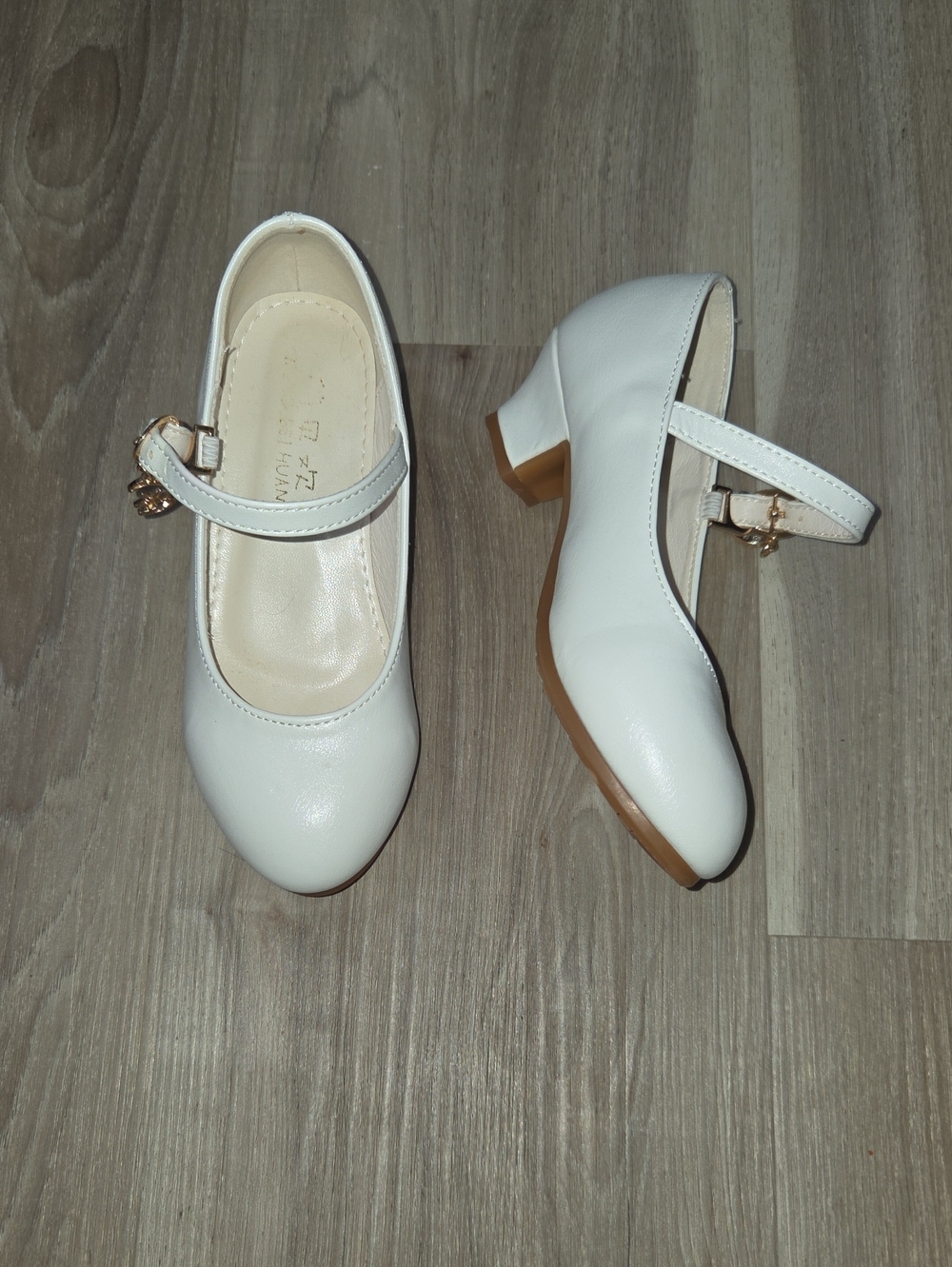 Toddler Girls White Formal Sandals